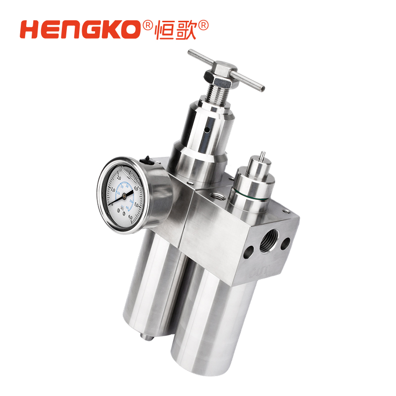 不銹鋼氣源處理器三聯(lián)件在超高純電子特氣系統(tǒng)的應(yīng)用！